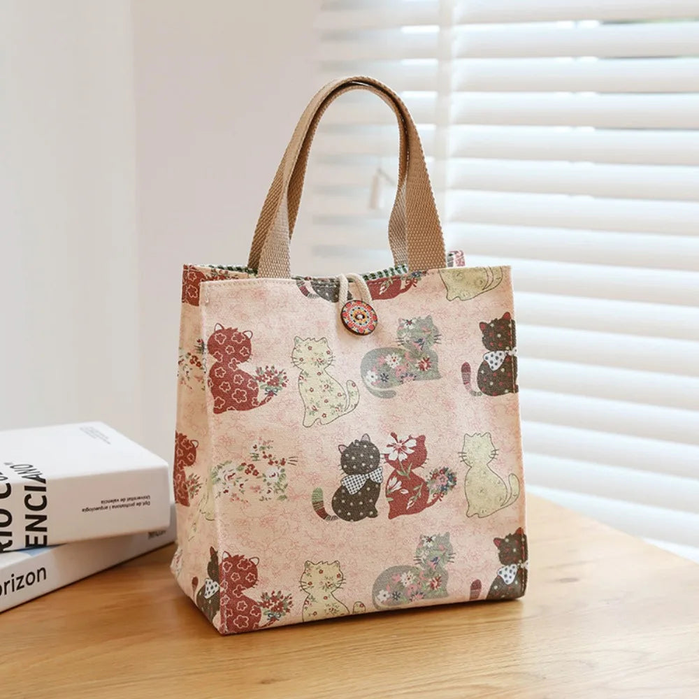 HandBags - Daily Butterfly Print Handbag | Versatile & Durable
