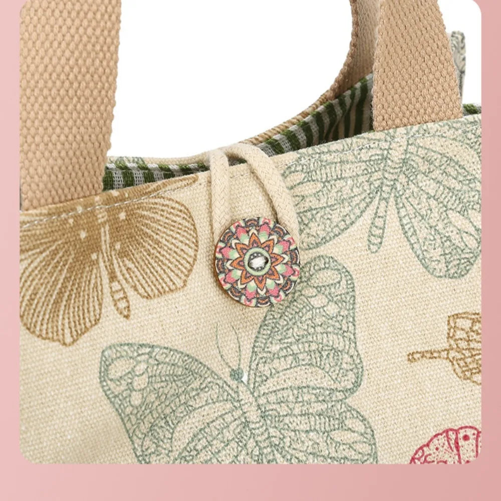 HandBags - Daily Butterfly Print Handbag | Versatile & Durable