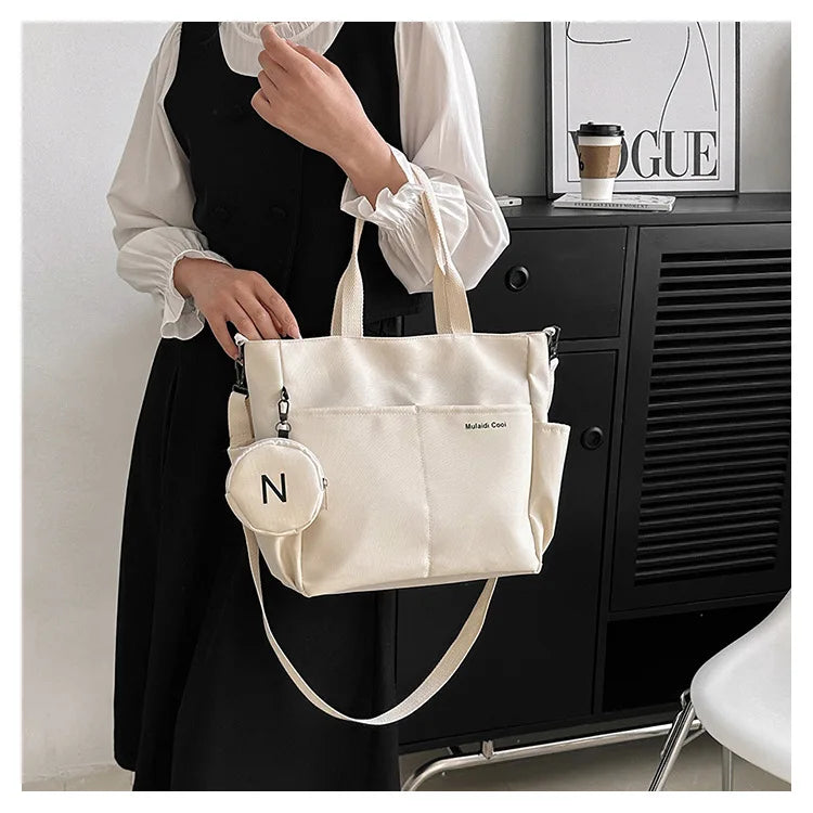 HandBags - Daily Shoulder Bag with Crossbody Function & Coin Purse