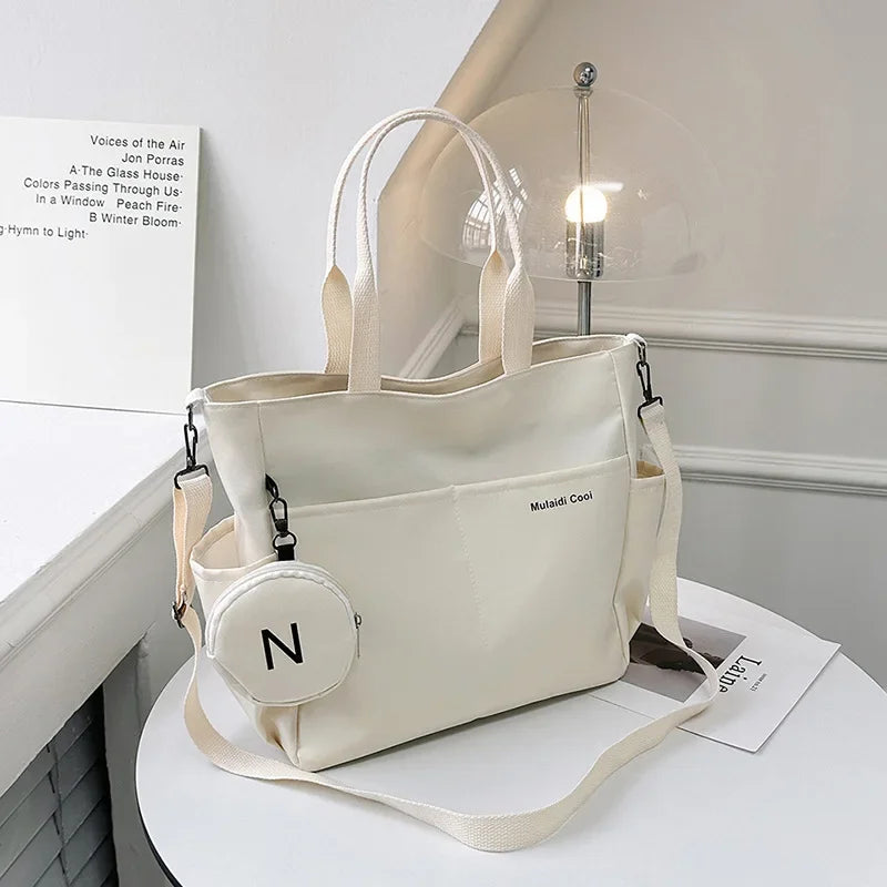 HandBags - Daily Shoulder Bag with Crossbody Function & Coin Purse