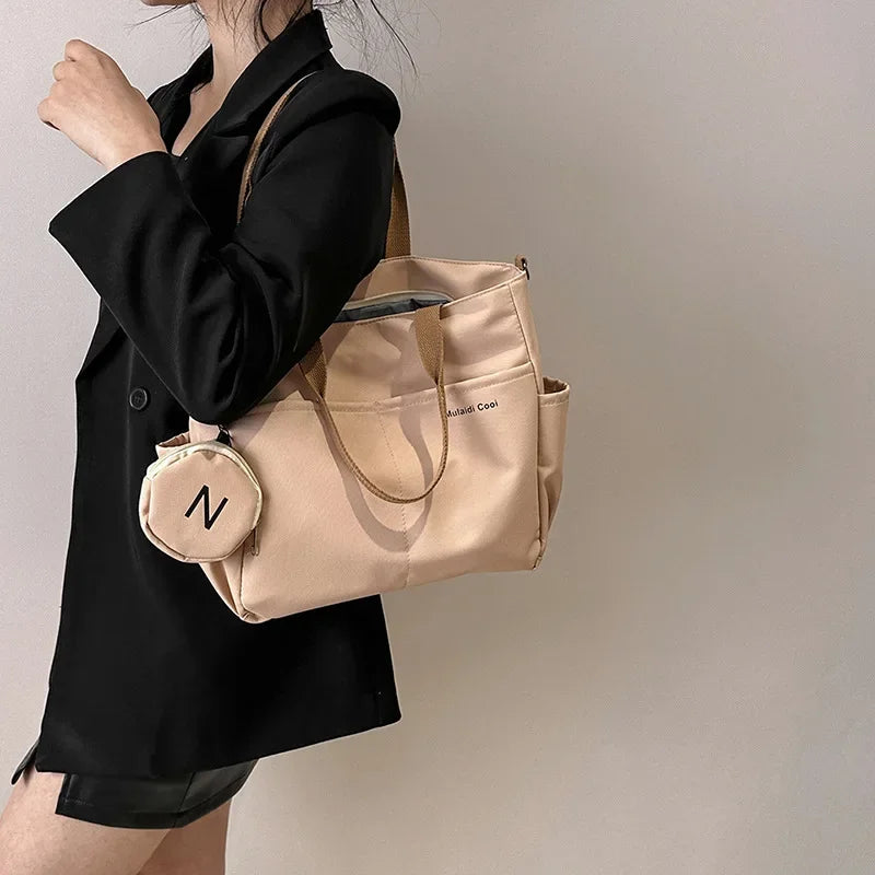 HandBags - Daily Shoulder Bag with Crossbody Function & Coin Purse