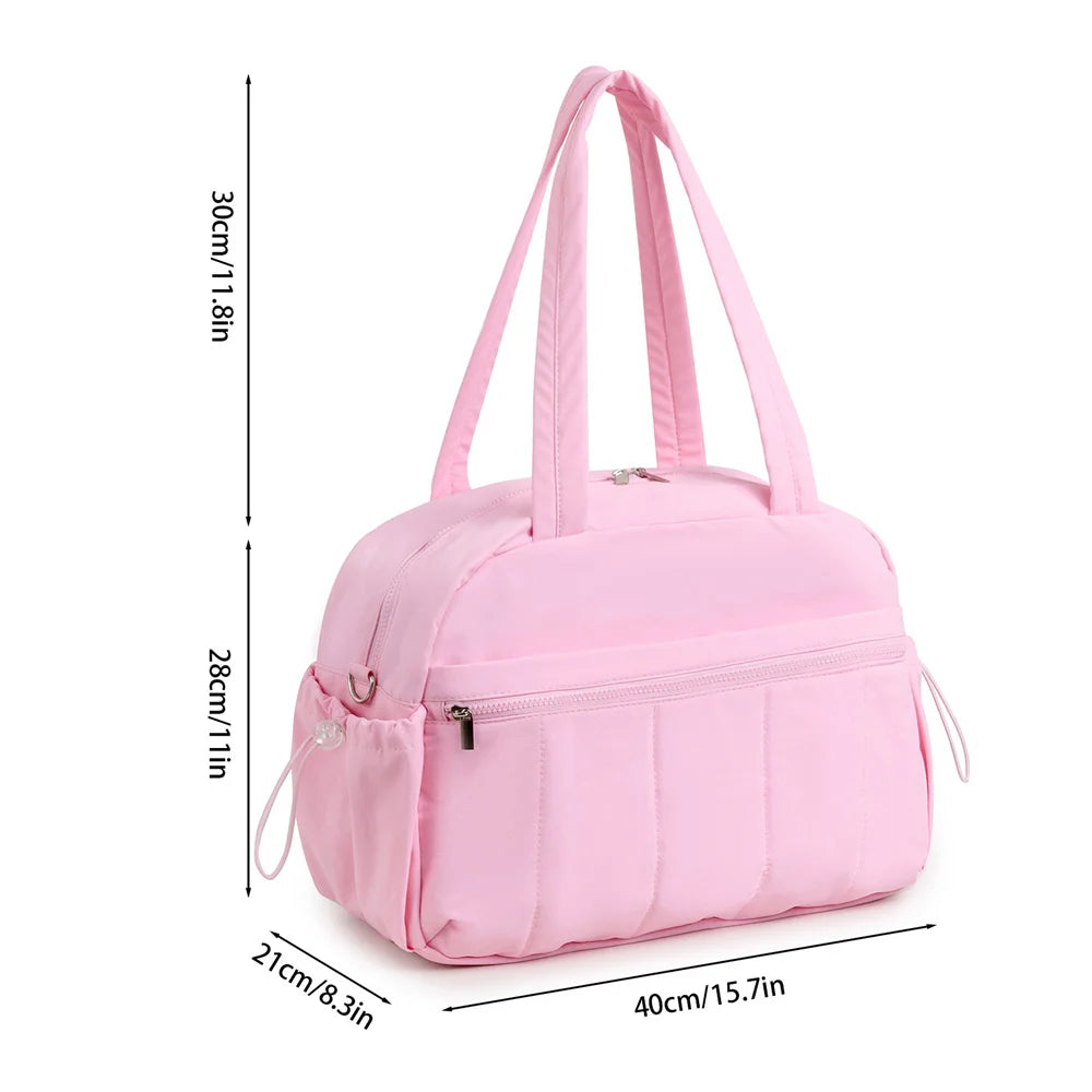 HandBags - Sporty Quilted Shoulder Bag