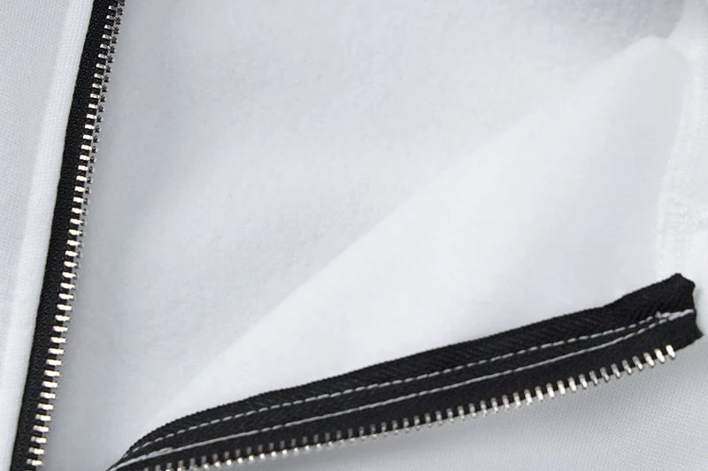 Hoodies - Cropped White Hoodie - Perfect for Any Occasion