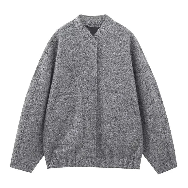 Jackets - Forest Whisper Casual Wool Jacket