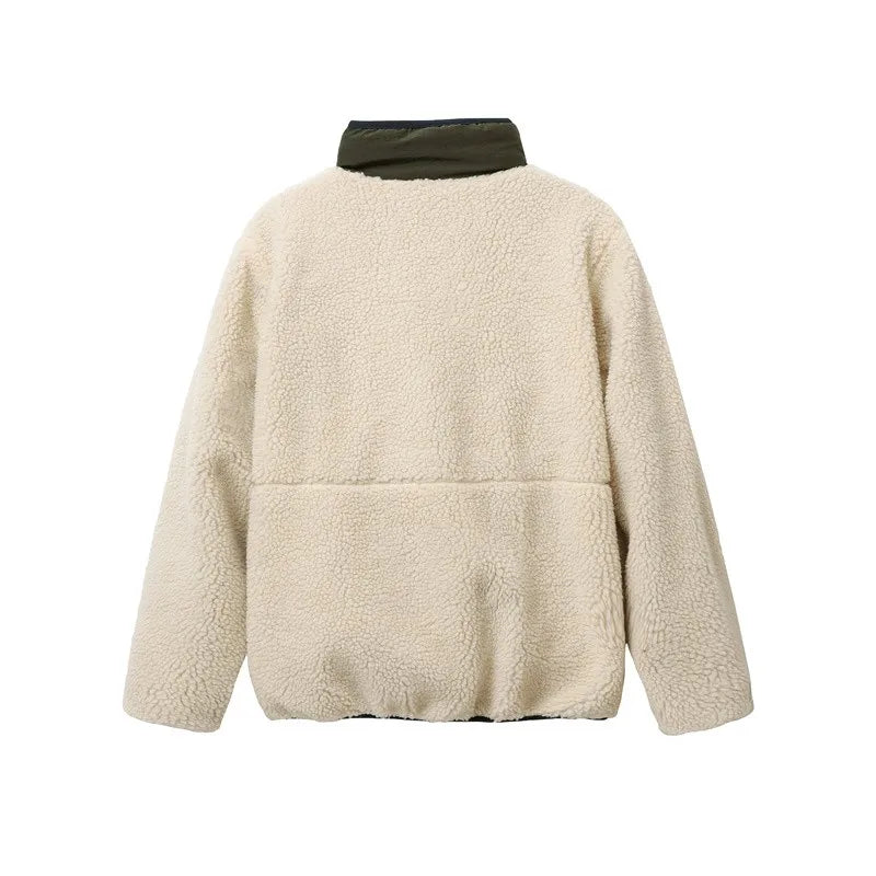 Jackets- Men's Thickened Fleece Outdoor Jacket for Adventures- - Pekosa Women Fashion