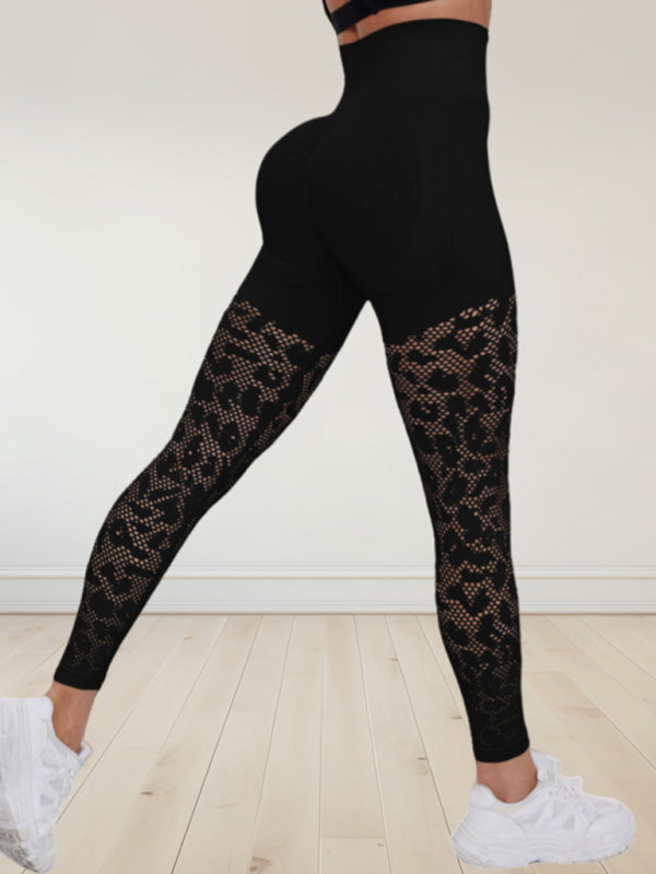 Leggings - Quick-Dry Mesh Patchwork Gym Leggings for Women