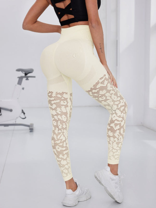 Leggings - Quick-Dry Mesh Patchwork Gym Leggings for Women