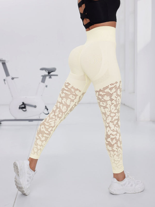 Leggings - Quick-Dry Mesh Patchwork Gym Leggings for Women