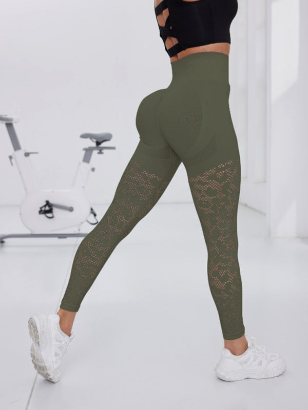 Leggings - Quick-Dry Mesh Patchwork Gym Leggings for Women
