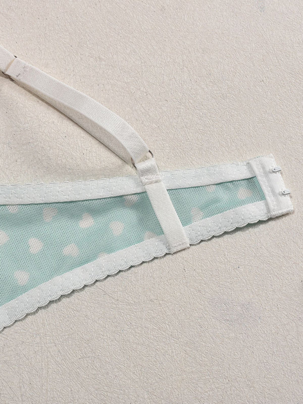 Lingerie - Elegant Mesh Lingerie Set for Romantic Celebrations