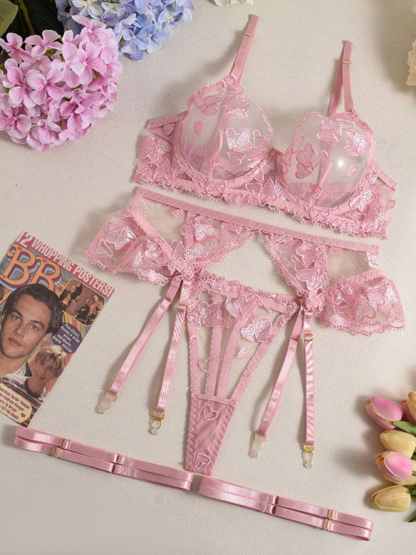 Lingerie Outfits - Purple Passion Lingerie Set for Memorable Nights