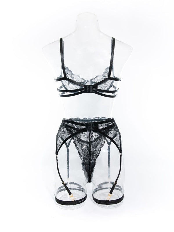 Lingerie - Romantic Lace Lingerie with Garter Belt for Every Woman