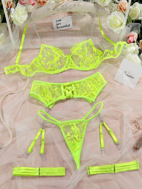 Lingerie - Elegant Lace Lingerie Set for Romantic Evenings and Special Occasions