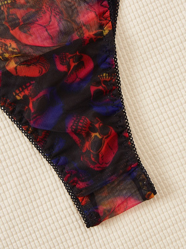 Lingeries - Boudoir Lingerie Set with Garters for Women