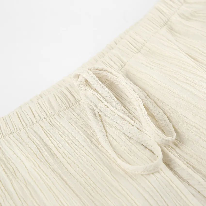 Matching Sets - Textured Matching Set for Women