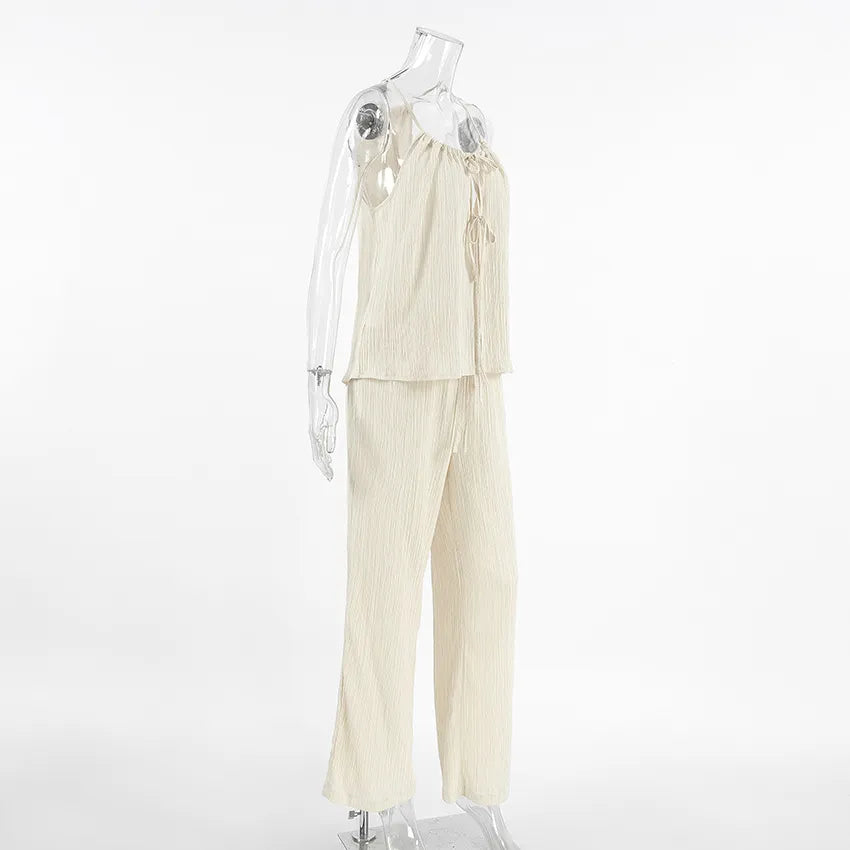 Matching Sets - Textured Matching Set for Women