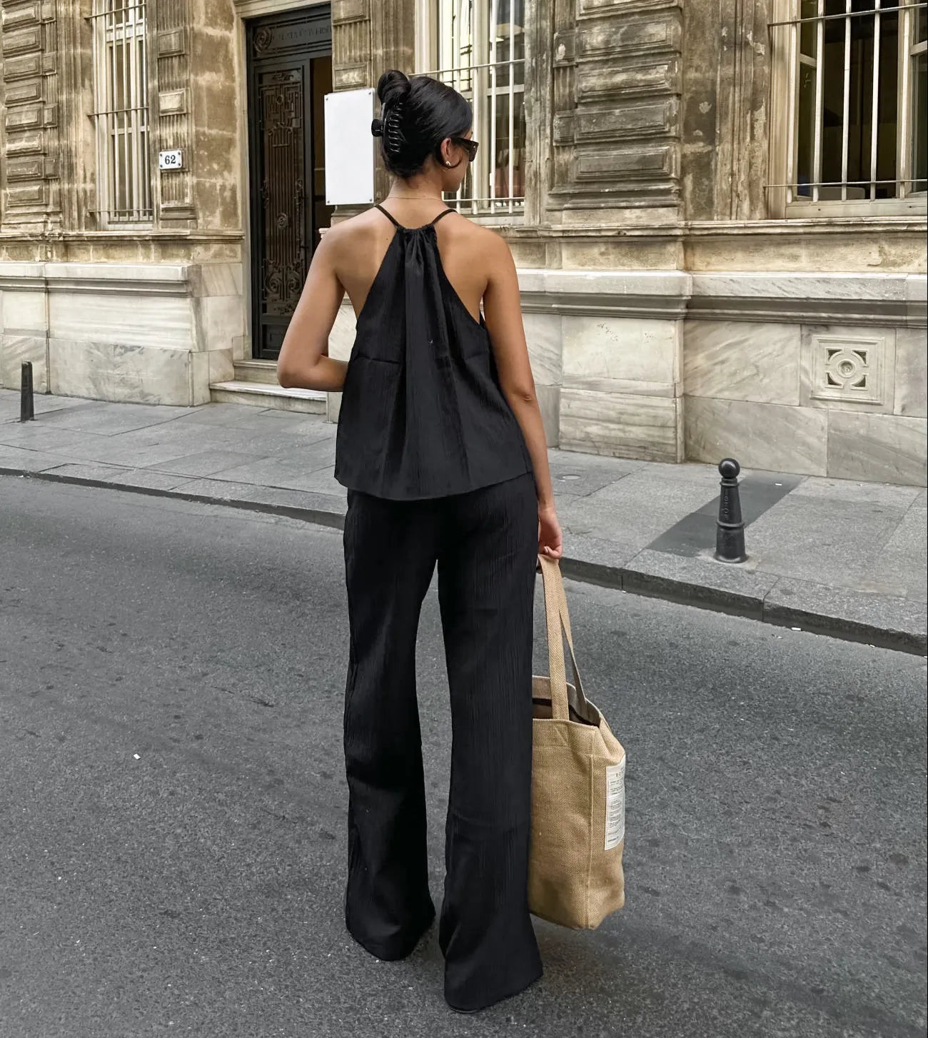 Matching Sets - Textured Matching Set for Women