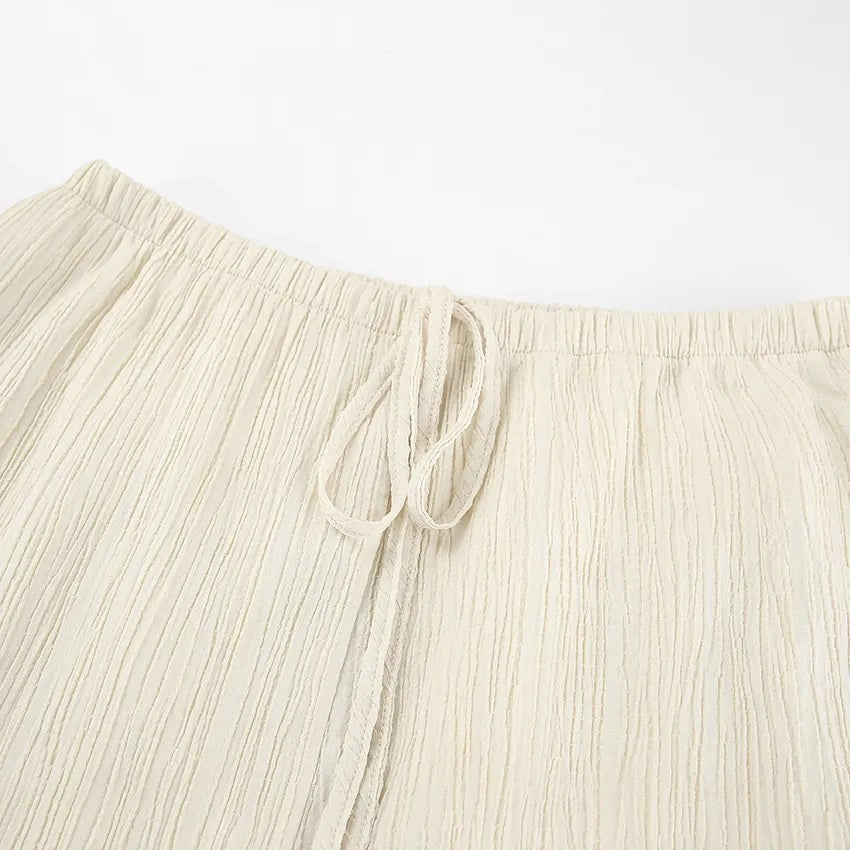 Matching Sets - Textured Matching Set for Women