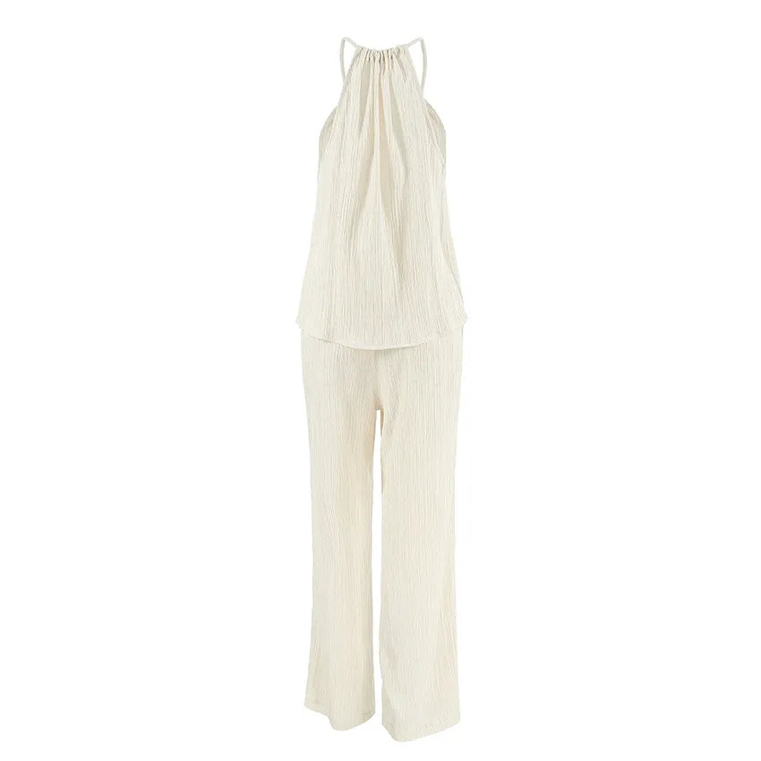 Matching Sets - Textured Matching Set for Women