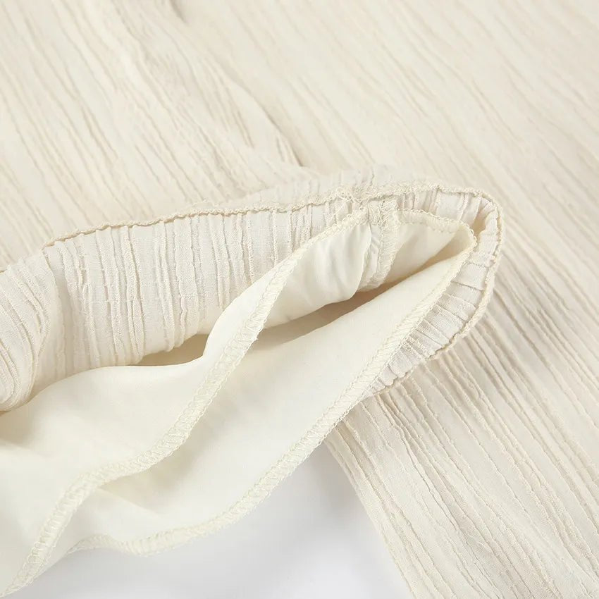 Matching Sets - Textured Matching Set for Women