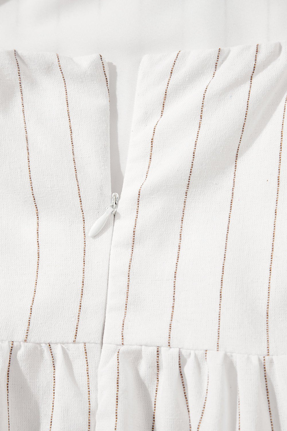 Maxi Dresses - Casual Summer Striped Midi Dress with Pockets