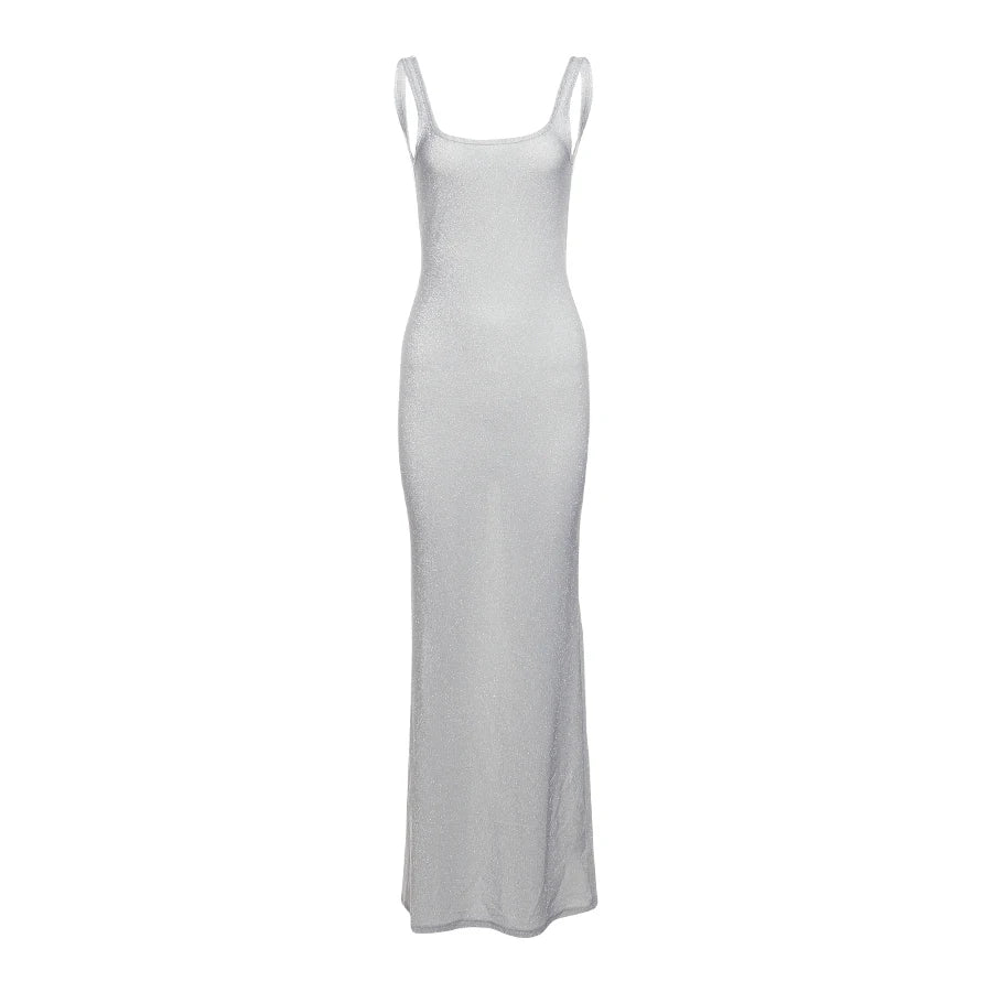Maxi Gown - Silver Siren Sleeveless Maxi Gownโจ๐