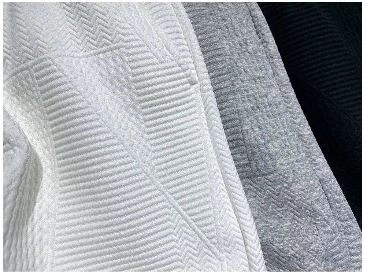 Men Shorts- Textured Men's Summer Shorts for Sporty Looks- - Pekosa Women Fashion