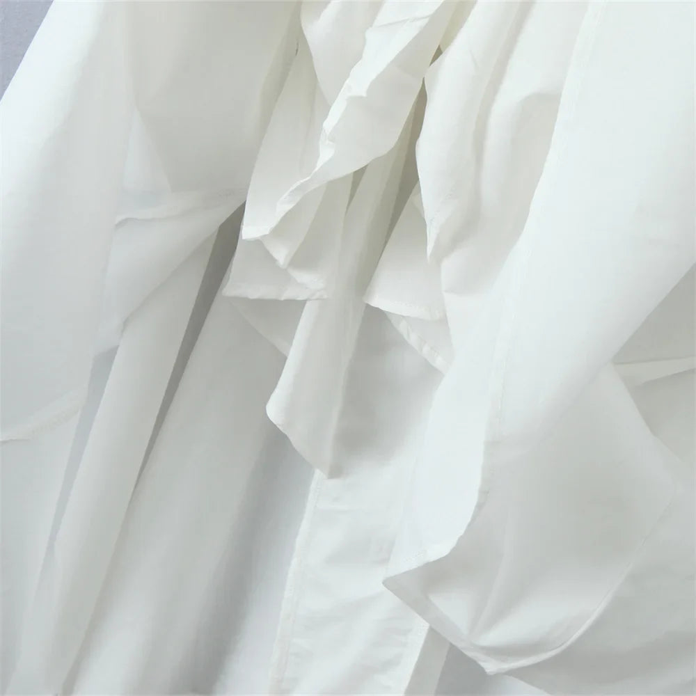 Midi Dresses- Halter Dress Perfect for Garden Weddings- - Pekosa Women Fashion