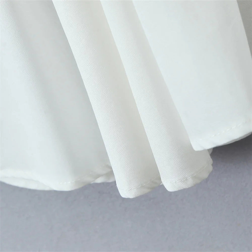 Midi Dresses- Halter Dress Perfect for Garden Weddings- - Pekosa Women Fashion