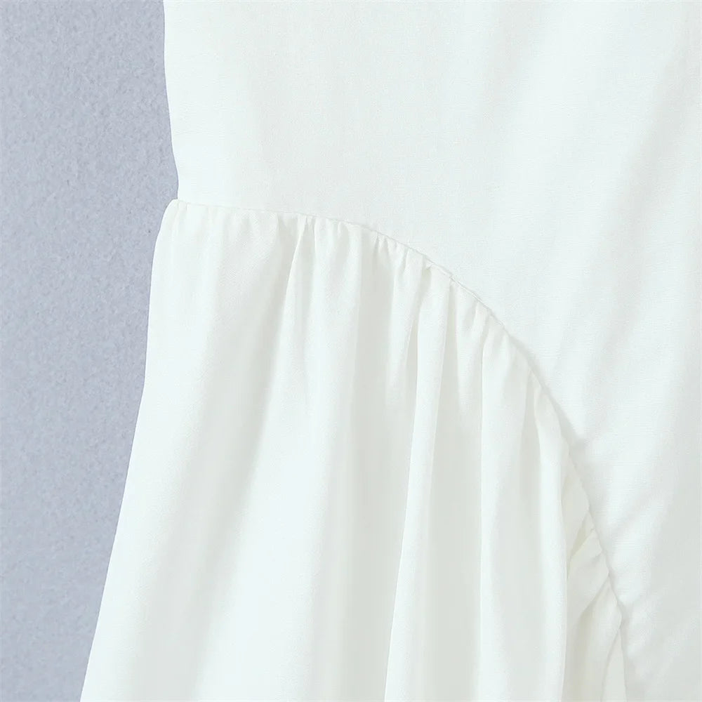 Midi Dresses- Halter Dress Perfect for Garden Weddings- - Pekosa Women Fashion