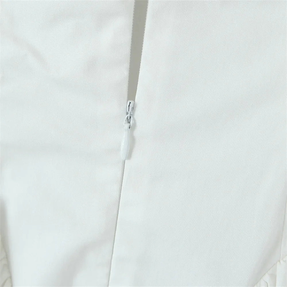 Midi Dresses- Halter Dress Perfect for Garden Weddings- - Pekosa Women Fashion