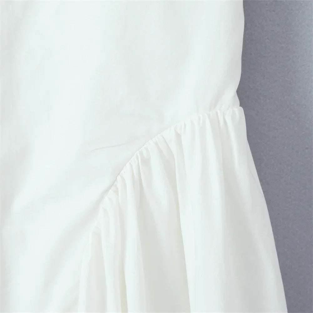 Midi Dresses- Halter Dress Perfect for Garden Weddings- - Pekosa Women Fashion