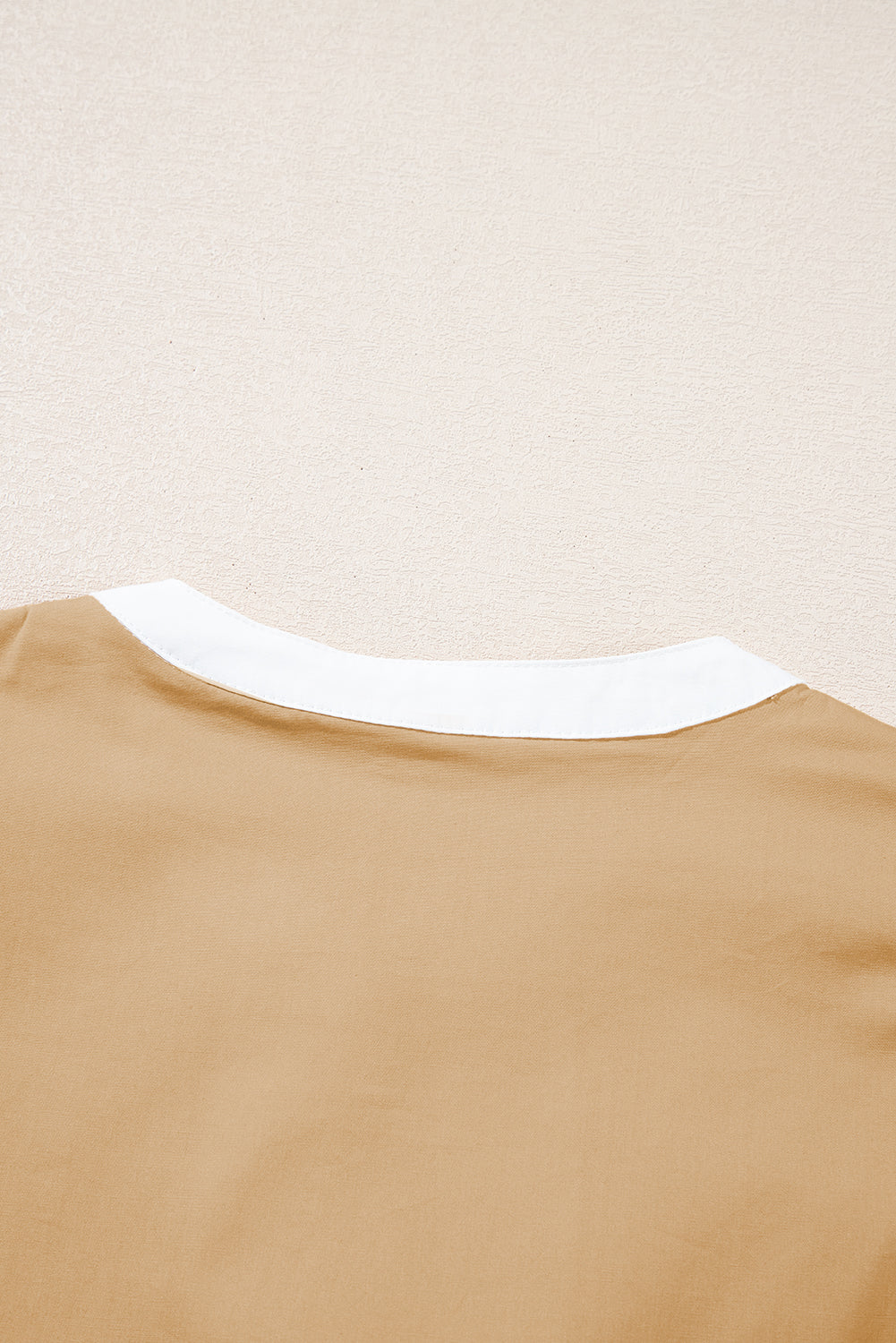 Mini Dresses - Casual Cotton Dress with Tie-up Front