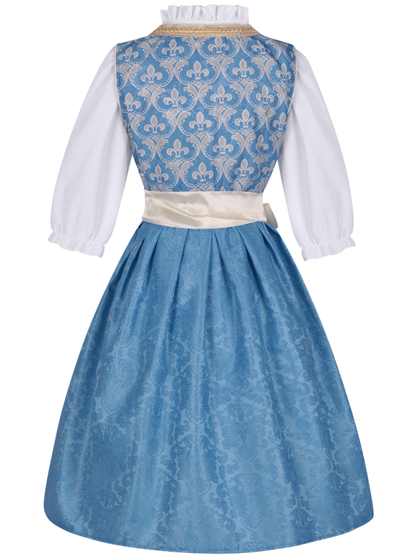 Oktoberfest Dresses - Traditional Costume Royal Blue Women’s Oktoberfest Dress