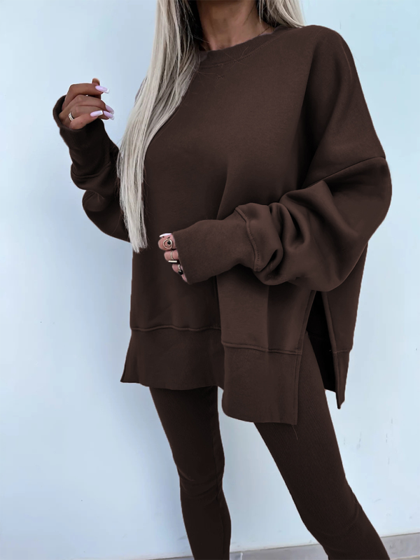 Sportliches Casual Set Leggings & Oversized Sweatshirt