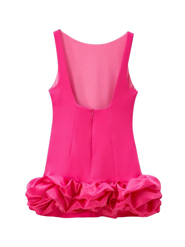 Party Dresses - Pink Sheath Dress for Weddings & Prom Nights