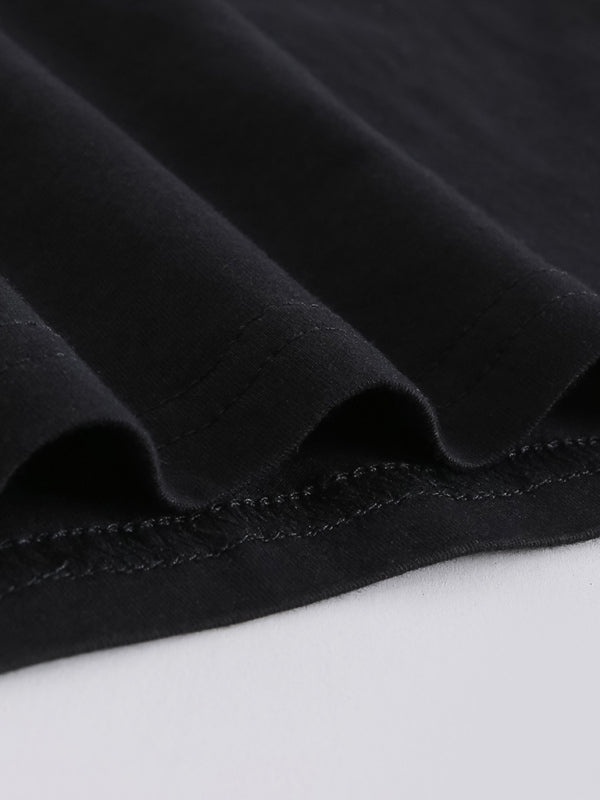 Print Tees - Mama Leopard Print Black Tee โ Perfect Match!