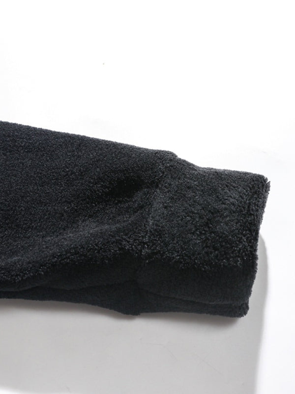 Pullovers - Men's Everyday Fleece Hooded Pullover - Winter Essential