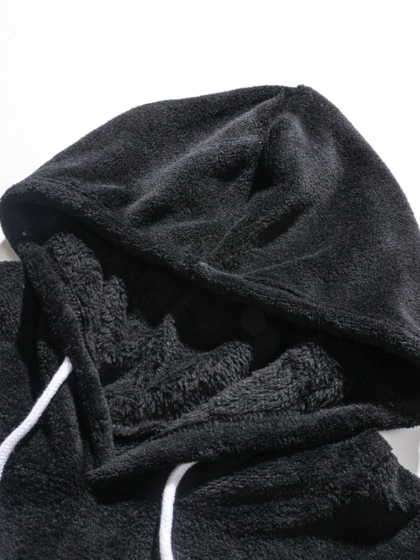 Pullovers - Men's Everyday Fleece Hooded Pullover - Winter Essential