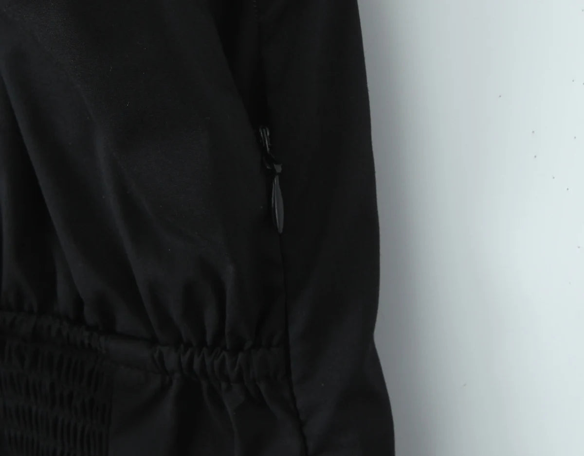 Romantic Dresses - Pleated Bust Summer Cocktail Dress with Sweetheart Neckline