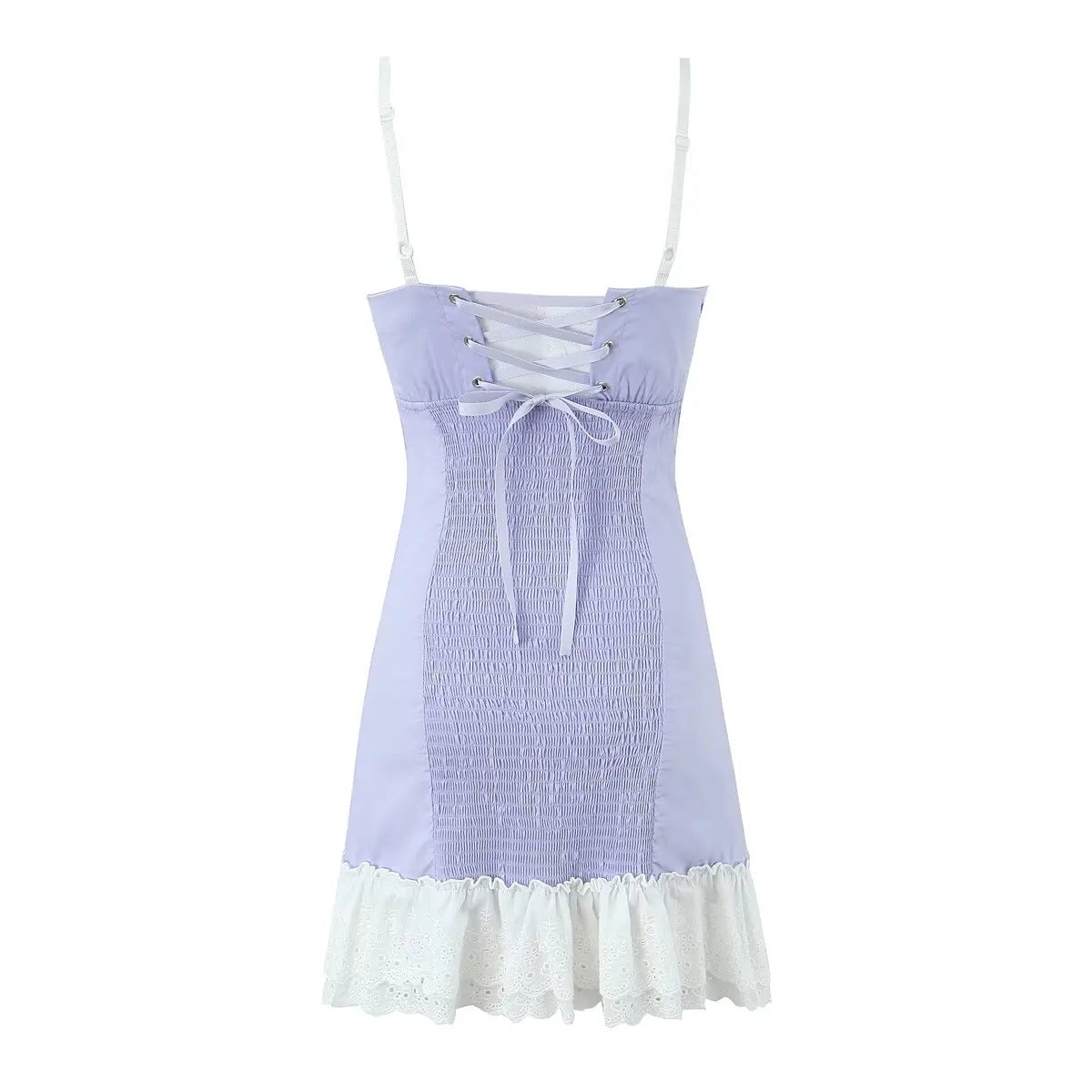 Romantic Dresses - Pleated Bust Summer Cocktail Dress with Sweetheart Neckline