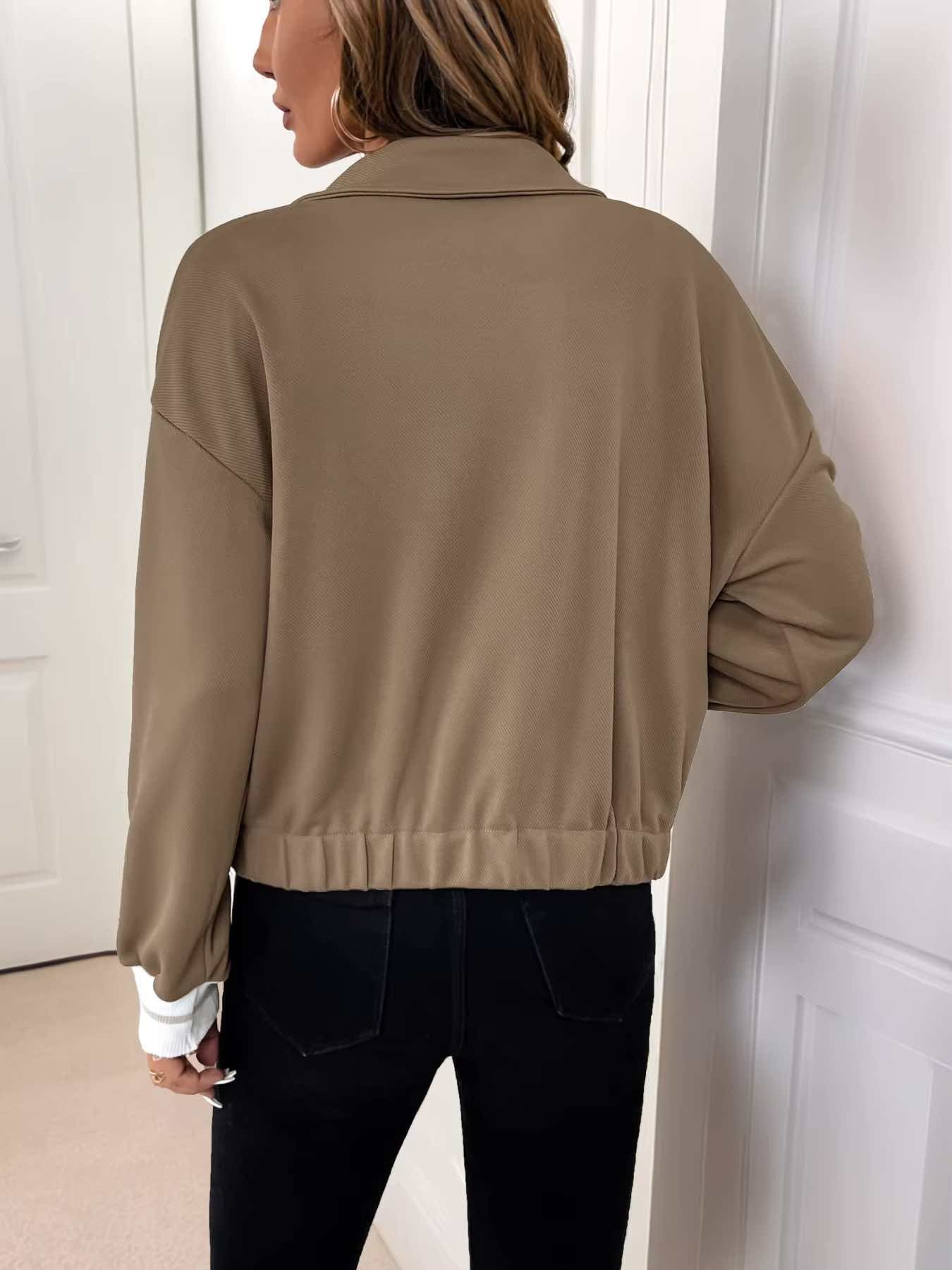 Jackets - Elegant Women's Business Casual Jacket for Office