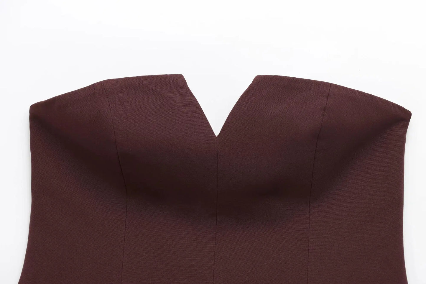 Strapless Tops - Spring Summer Women Strapless Crop 2025 Tops Basic Sleeveless Office Lady Tops Trend Street Classic Solid Tube Tops