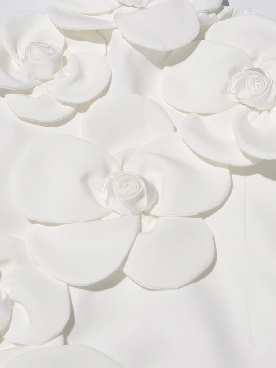 Party Dresses - Patchwork Appliques Mini Dresses For Women Diagonal Collar Sleevelss Spliced Lace Up High Waist Dresses Female New