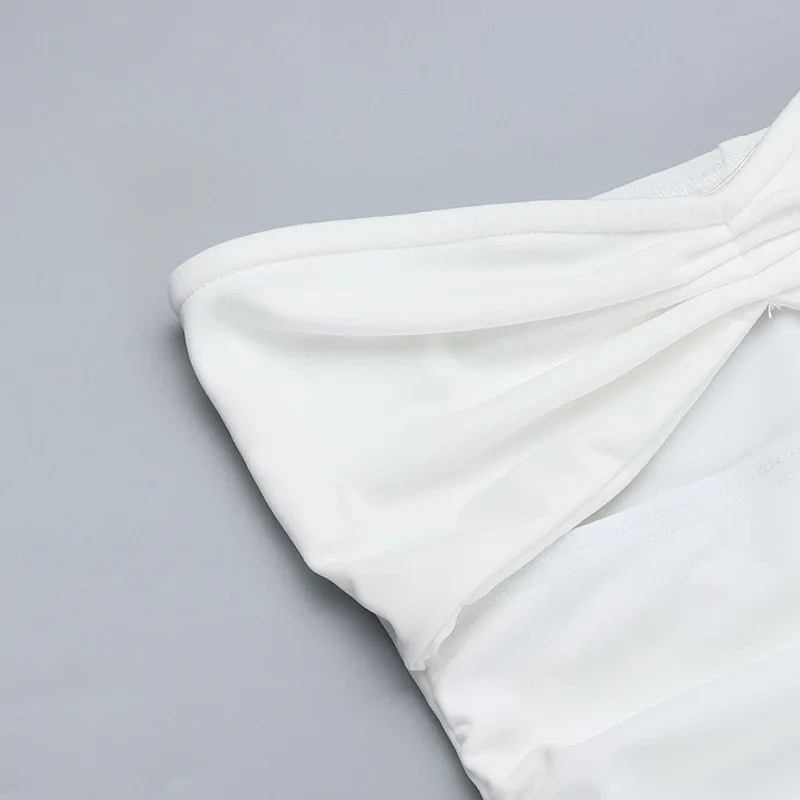 Vacation Dresses - Women's Beach Vacation Strapless Hollow Dress Solid Color Sleeveless Bodycon Maxi Dress Lady High Waist Splice 2025 New