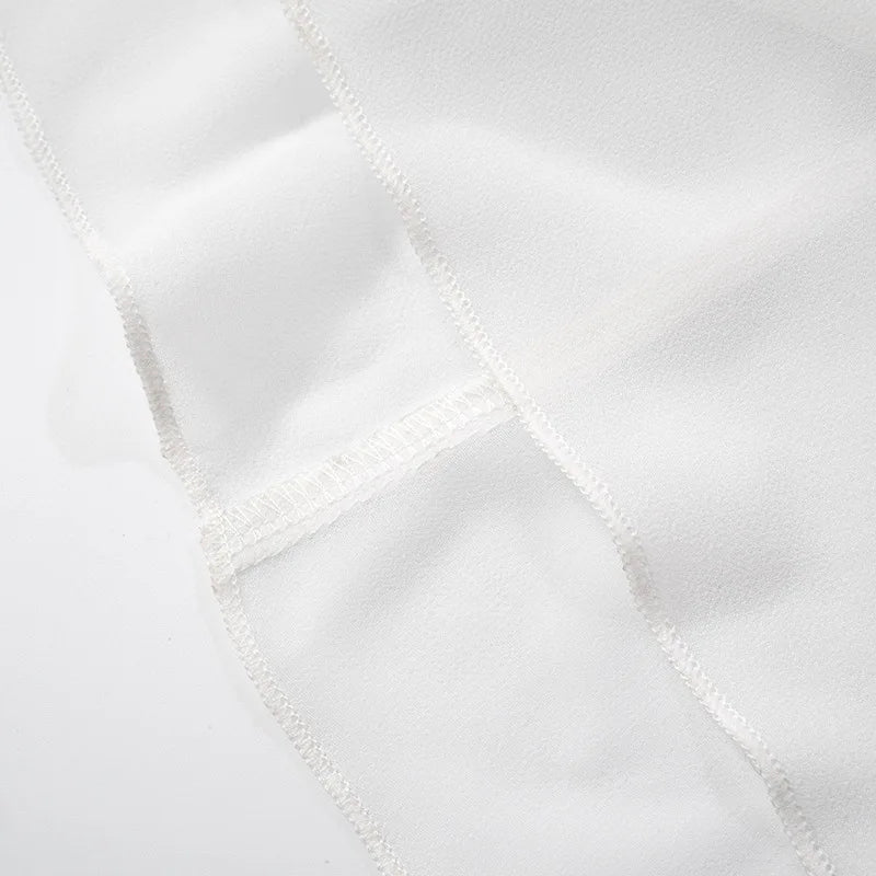 See-through Dresses - Transparent Mesh Summer Beach Dress White Black Sexy Vacation Outfits Backless Maxi Long Dresses Woman 2025 C85-DD19