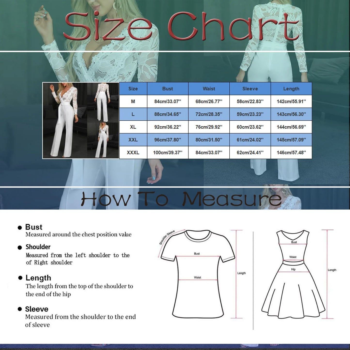 Elegant Jumpsuits - Sexy Lace V Neck Belted Jumpsuit Spring Summer Women'S Rompers Elegant Lady Wide Leg Overalls Fashion Casual White Playsuit 2024