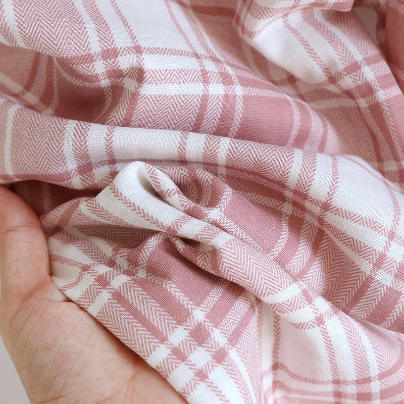 Pajamas - 100% Cotton Women's pajamas Summer Pajama Set Loose-fit Short Sleeve Shorts Trousers Three-piece Thin Homewear