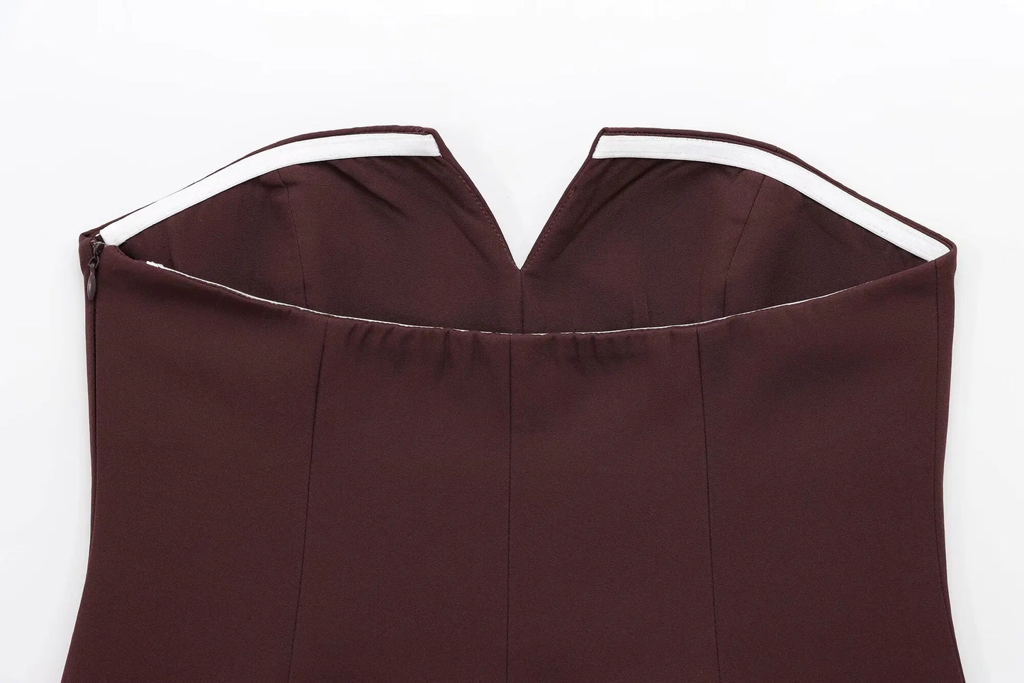 Strapless Tops - Spring Summer Women Strapless Crop 2025 Tops Basic Sleeveless Office Lady Tops Trend Street Classic Solid Tube Tops