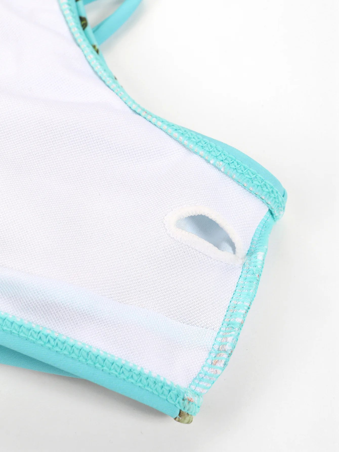 Swimwear - 2024 Drawstring V Neck High Waist Bikini Women Printed Swimwear Female Swimsuit Bathers Bathing Swimming Suit Beachwear Summer